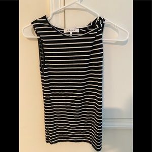 Frame stripped tank top